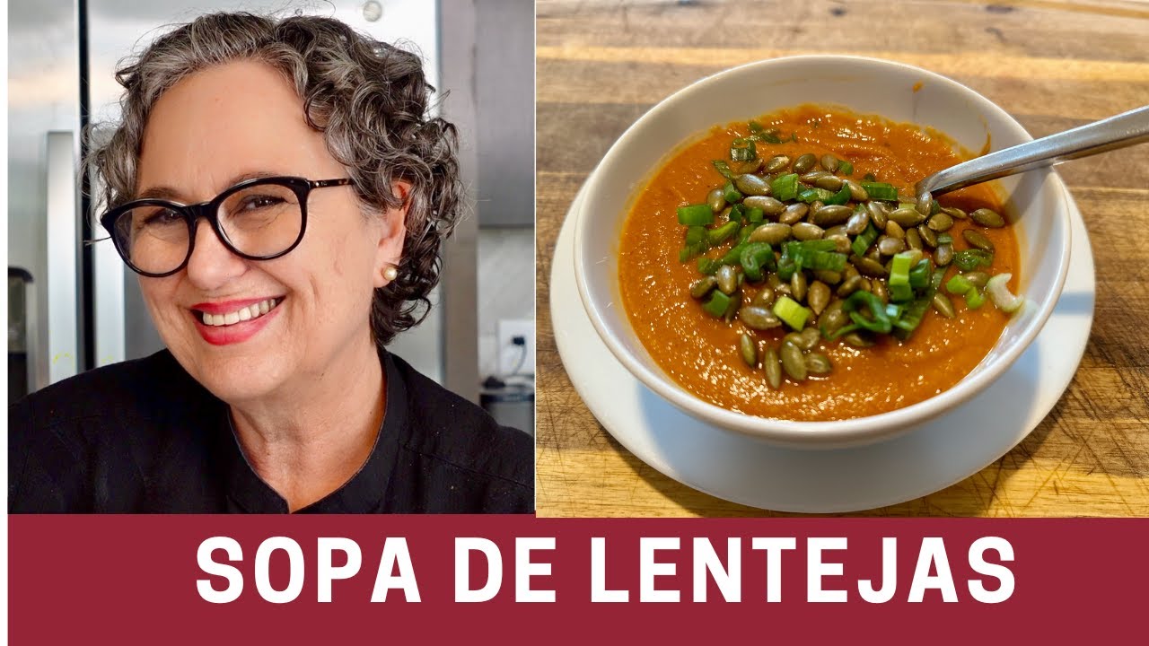 Como Hacer Sopa de Lentejas con Calabaza (Receta Vegana) | The Frugal Chef