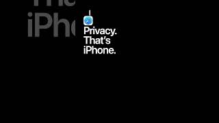 Safari protects your privacy. Privacy. That's iPhone.