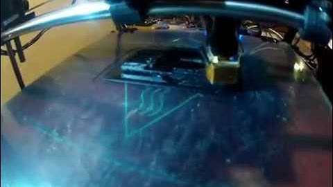 TrinityLabs Micro Extruder early test print