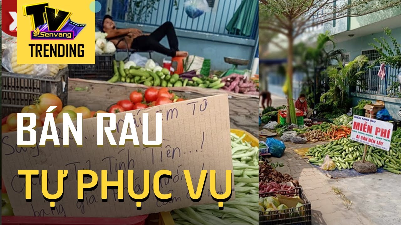 Ông chủ bán rau