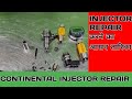 Continental injector repair  continental piezo injector repair  continental injector settings