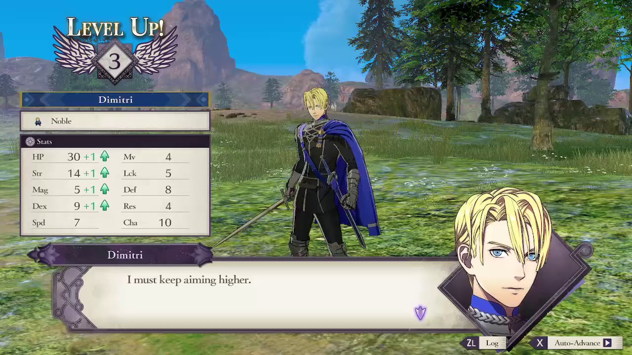 Fire Emblem Three Houses Dimitri vs Edelgard (Blue Lions Route) YouTube