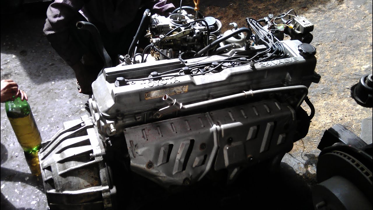 Toyota 1FZF engine overhaul - YouTube