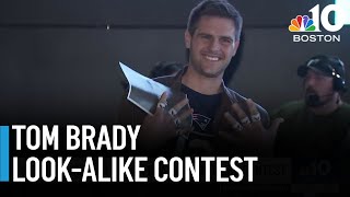 Acting the GOAT: Tom Brady look-alike contest in Boston