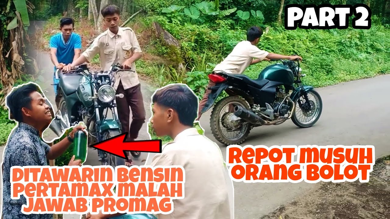 { PART 2 } sibolot bikin penjual bensin naik darah ||komedi madura kocak||