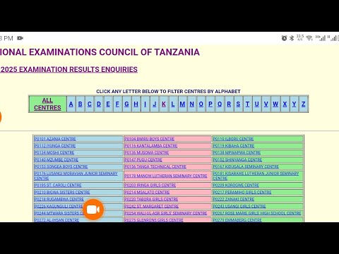 Matokeo Ya Form Four CSEE 2025 2026 Haya Apa Gusa Na Utizame 