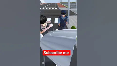 SAKURA FAMILY CHASED BY ZOMBIE! 😱😱🧟 #shorts #sakuraschoolsimulator #viral #tiktok #horror