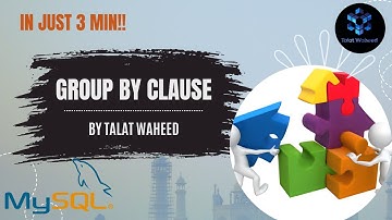MySQL GROUP BY Clause|GROUP BY in just 3 MIN! |Group by with Order By Clause | With Multiple Columns