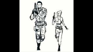 Me Drawing-Chris And Jill-Resident Evil