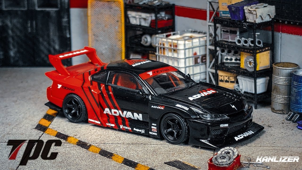 [HIGHLIGHT] TPC Nissan Silvia (S15) LB-Silhouette with Advan Livery ...