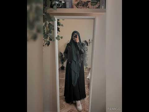 تنسيقات حجاب شرعي في الشتاء