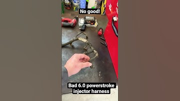 NO GOOD!! Bad 6.0 powerstroke injector harness