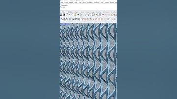 Weave Lines#grasshopper3d #parametric #interiordesign #parametricarchitecture #partitionwall
