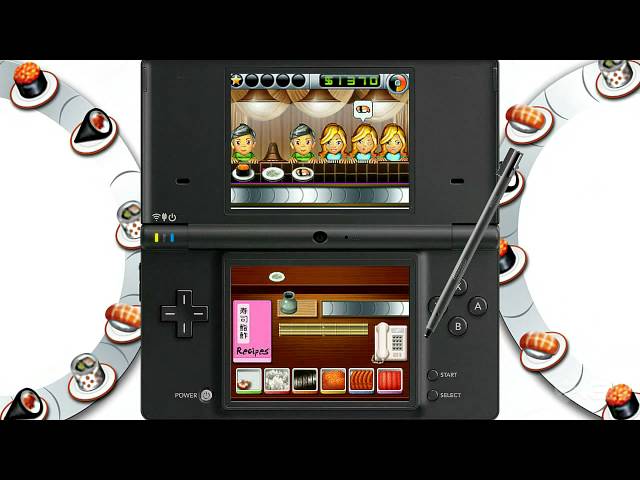 Sushi Go Round Nintendo DS Trailer - Debut Trailer 