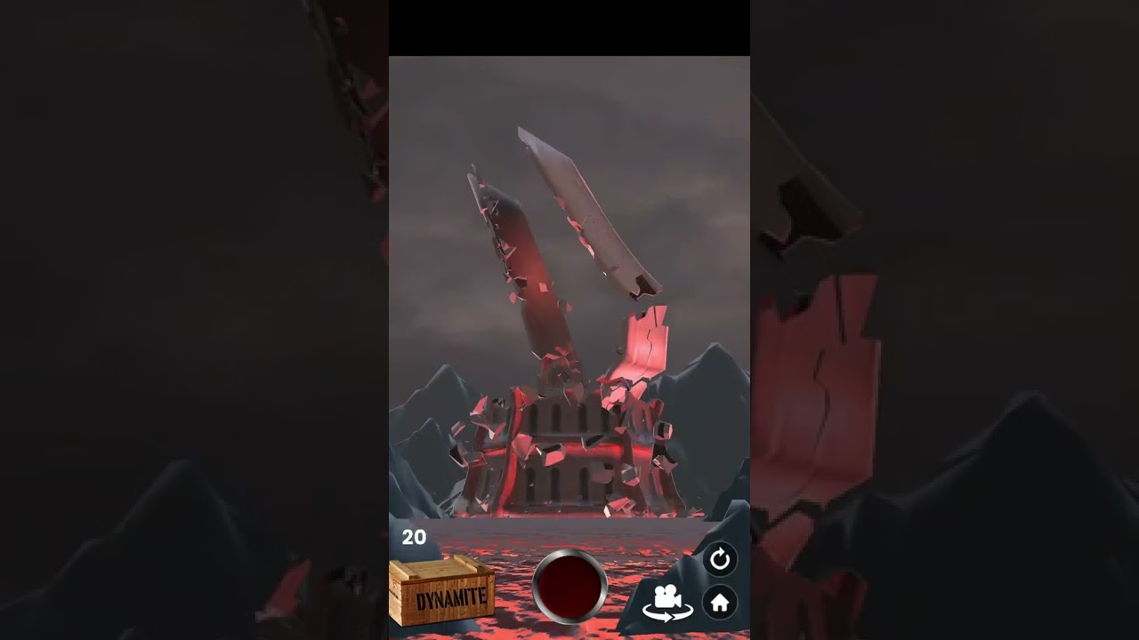 Fake Island: Demolish! - Level 76 Walkthrough