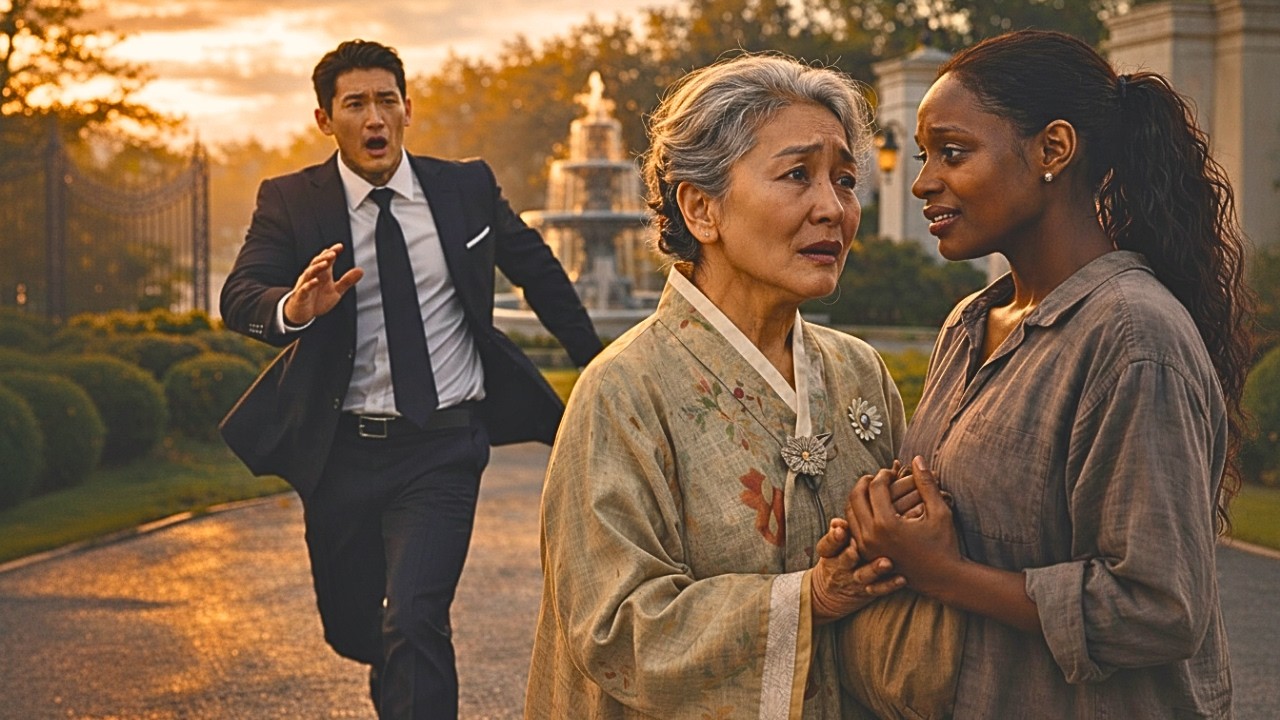Korean Mafia Boss Saw His Mother Talking to Poor Black Woman — He Ran Without Thinking