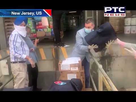 New Jersey Sikhs serving food to hospital staff