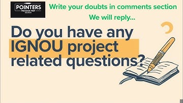 How to prepare Ignou Project?#ignou #ignouprojectwork #ignouuniversity #projectproposal #synopsis