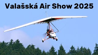 Rogallo Powered Hang Glider 4K Valašská Air Show 2025