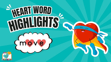 3-Minute Lesson for Sight Word MOVE | UFLI Lesson 70 Irregular Heart Word | Great for Review!