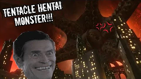 fighting the tentacle hentai monster in shadows of evil