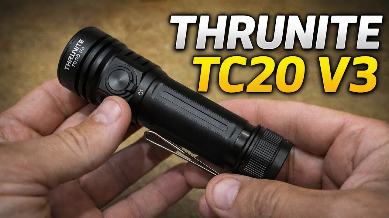 Thrunite TC20 V3 - 4720 Lumens & 258 Meters! - YouTube