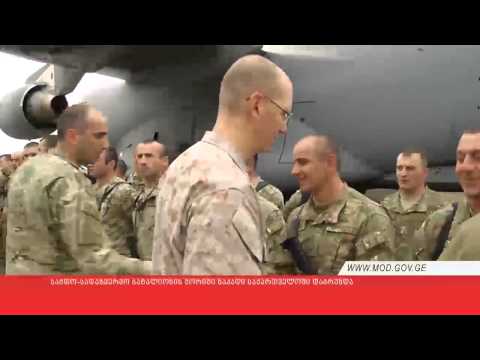 სამთო-სადაზვერვო ბატალიონის მორიგი ნაკადი საქართველოში დაბრუნდა