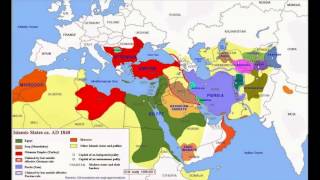 خريطة العالم الإسلامى منذ عام 1450 و حتى 2000