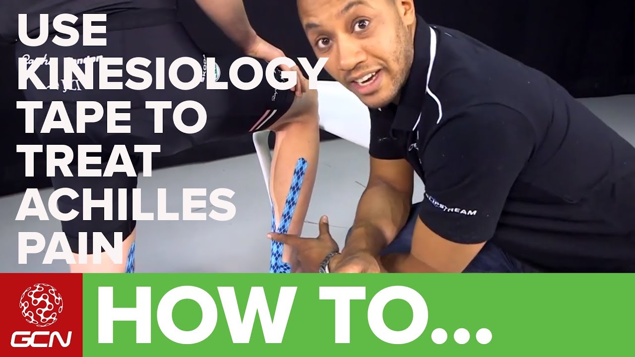 How To Use Kinesiology Tape To Treat Achilles Tendon Pain