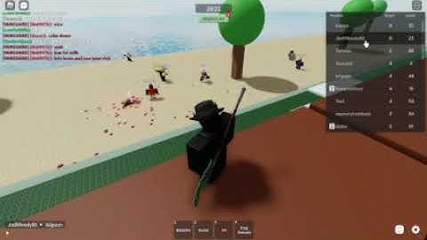 Hacker ben found again - Roblox Combat Warriors