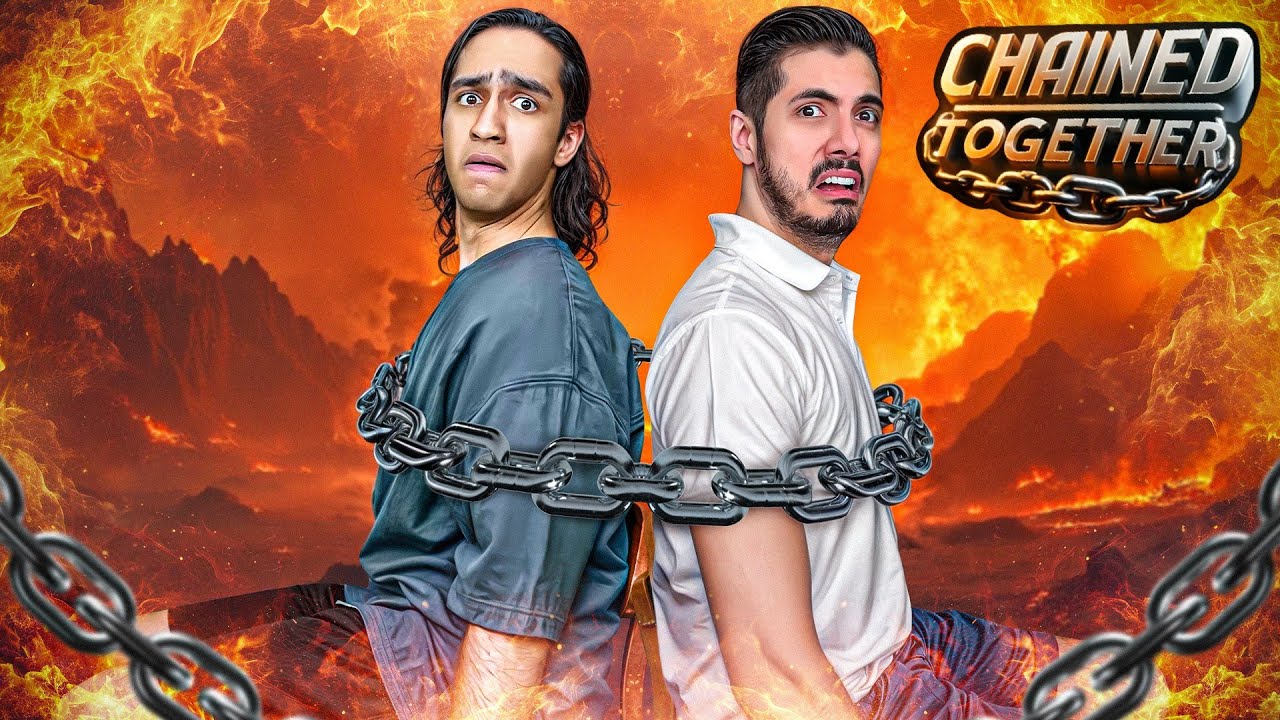 گیم chained together با فرشاد سایلنت🤣 جفتمون پاره شدیم از دست همدیگه