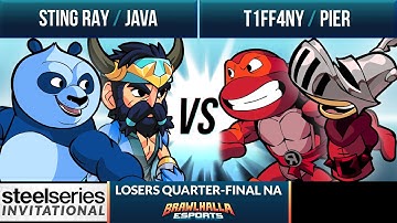 Sting Ray & Java vs T1ff4ny & Pier - Losers Quarter-Final - SteelSeries Invitational 2022 - NA 2v2