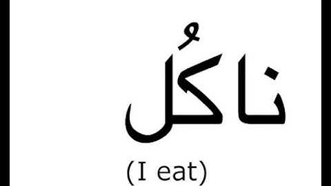 Chadian Arabic - Lesson 2: Personal pronouns in Chad Arabic versus Modern Standard Arabic