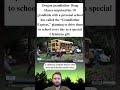 Grandfather surprises 10 grandkids with their own school bus for daily rides 🚌❤️ #shorts