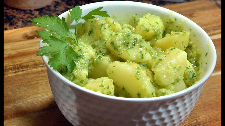 Πατατοσαλάτα Εύκολη Ελαφριά και δροσερή 👌Potato Salad Easy Light and cool Konstantina's Kitchen
