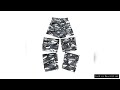 Detachable Loose Functional Camouflage Jeans Pants for Men Wide Leg Patchwork Loose Casual Denim Tro