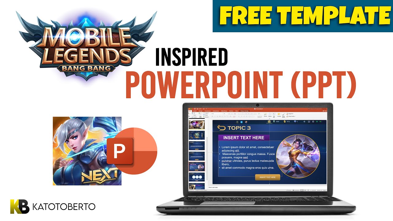 Download Mobile Legends PPT Game Template
