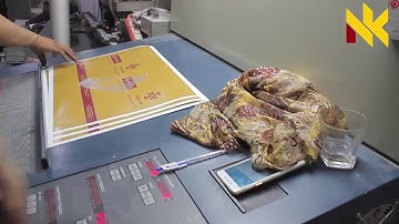 Máy in offset 4 màu tại xưởng in Nguyễn Kim