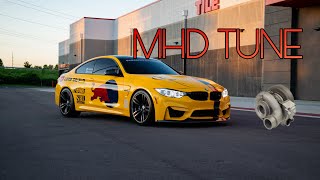 MHD TUNING IS ON APPLE IOS | WATCH BEFORE TUNING YOUR BMW | 500HP BMW M4 | BURBLE TUNE | FAILED!