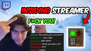 INSIDE RAIDING And TROLLING *SURPRISED* Rust Streamer