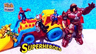 Супергерои КРЕПОСТЬ ИЗ ПЕСКА И КОВАРСТВО ЛОКИ Superheroes Мультики на русском для детей Ник Турбо Супергерои КРЕПОСТЬ ИЗ ПЕСКА И КОВАРСТВО ЛОКИ Superheroes Мультики на русском для детей Ник Турбо