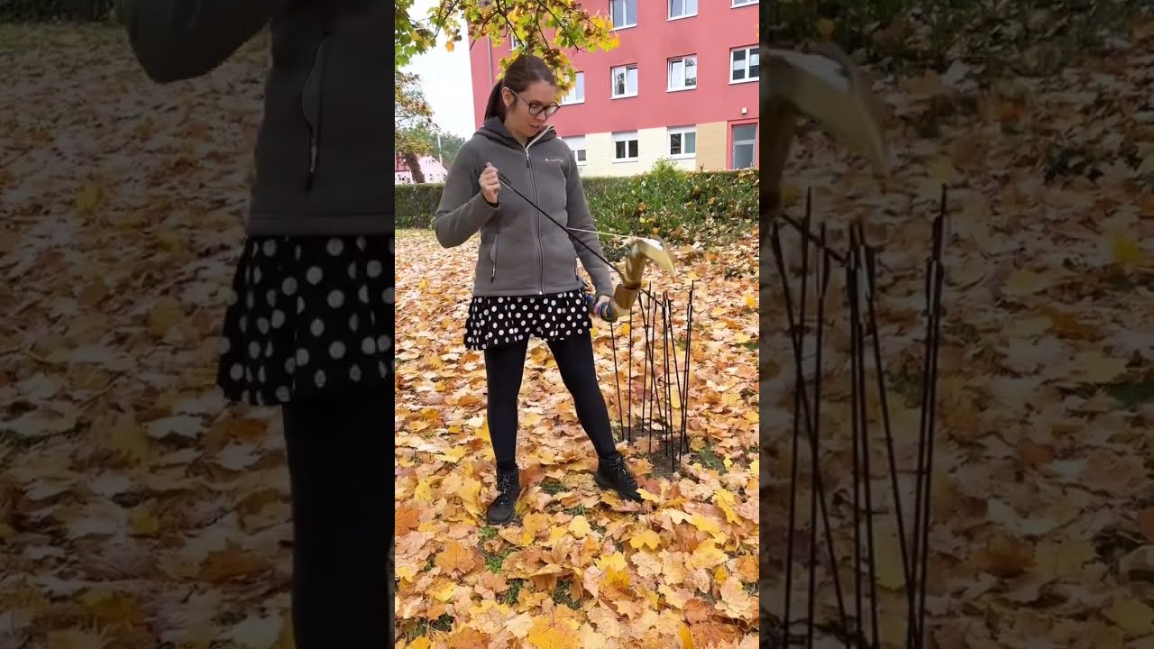 Trying out my self-made bow! #archery #cosplay