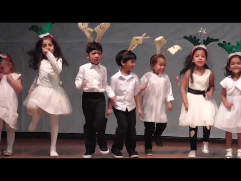 Go Go Christmas - Valley Montessori Preschool - Snithik's performance for Holidays