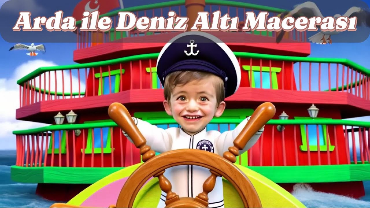Arda'nın Deniz Altı Macerası – Eğitici ve Eğlenceli Çizgi Film | Deniz Canlılarıyla Tanış! -HA YAPIM