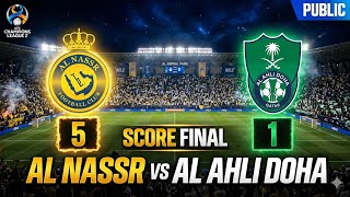 Al Nassr vs Ah Ahli Doha 5-1 - All Goals & Highlights | Champions League 2 