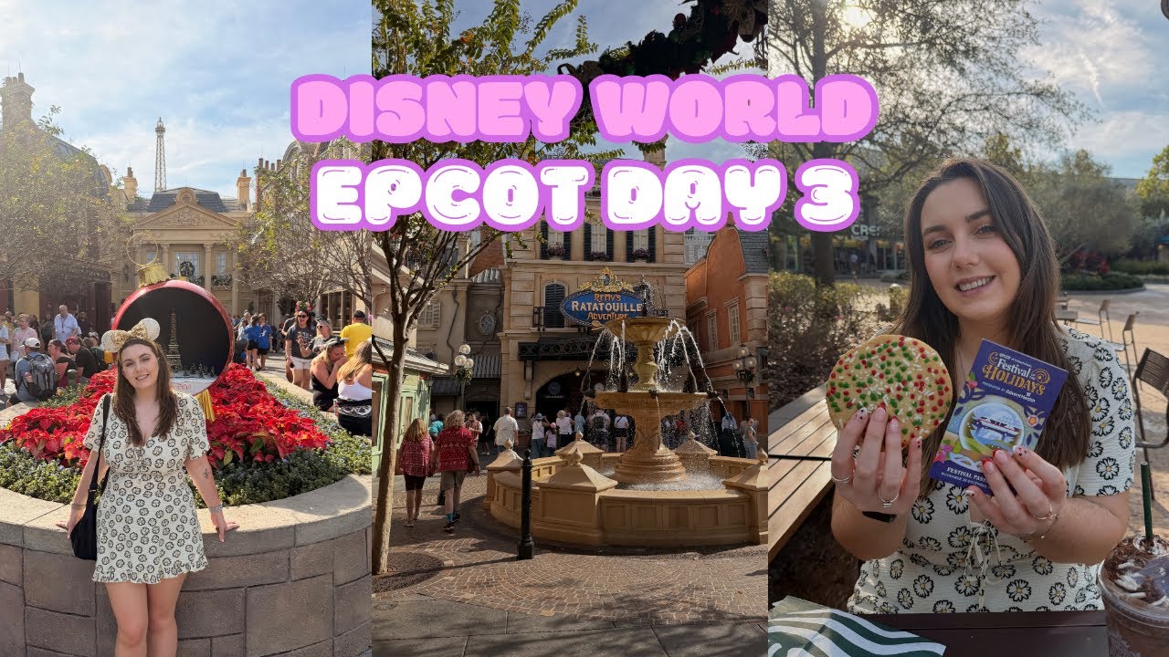 COOKIE COLLECTING Around EPCOT! 🌐✨| Day, Snacks, WORLD SHOWCASE AND OHANA DINNER ✨