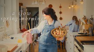  A Slow Spring Morning at the Cottage | Sourdough, Granola & the Garden