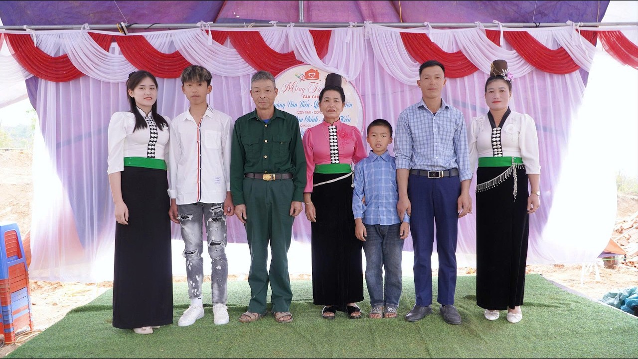 Toàn Cảnh Mừng Tân Gia (Ông)Quàng Văn Biến - (Bà)Quàng Thị Muôn Bản Sam Măn A - Xã Na Son-Điện Biên