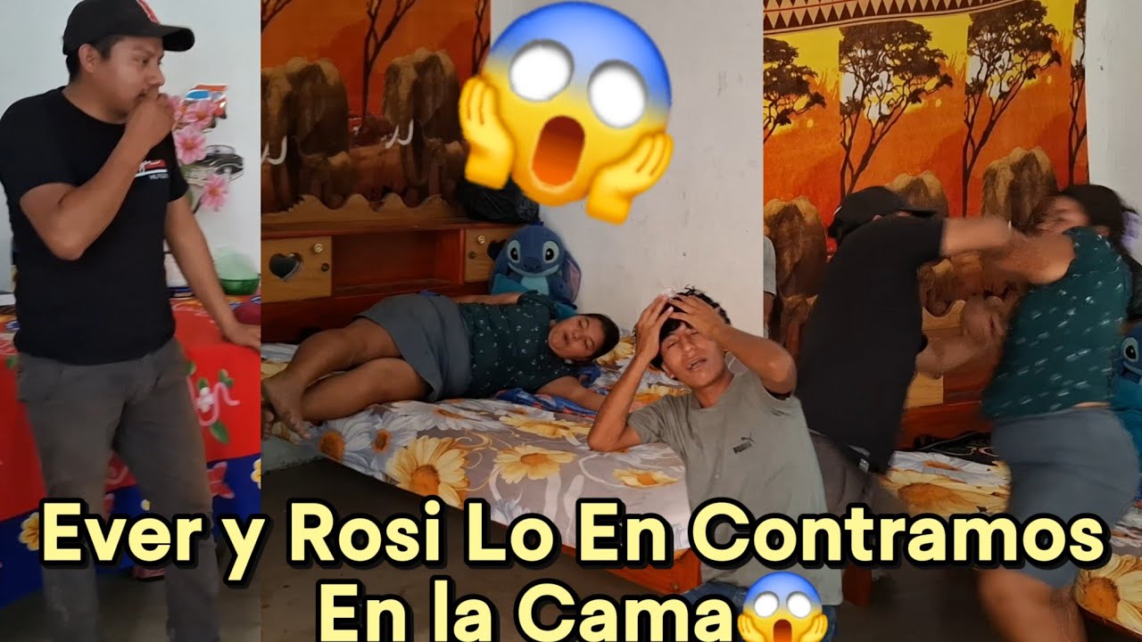 ‼️Lucas agarra a  v3rgazos aRosi😱En Contramos a Rosi y Ever en la Cama💔