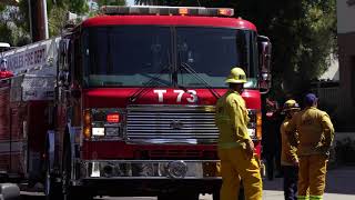 Reseda: LAFD and LAPD Respond to suspect in distress